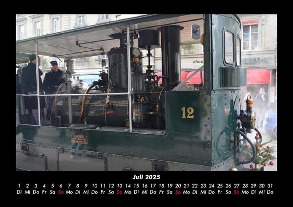 Produktbild: Züge 2025 Fotokalender DIN A3