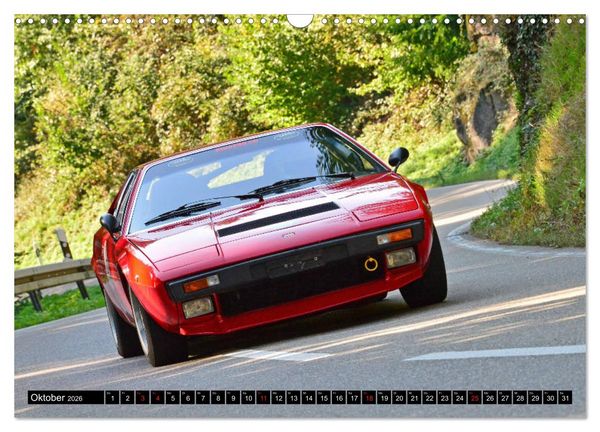 Produktbild: Italienische Oldtimer am Berg (Wandkalender 2026 DIN A3 quer), CALVENDO Monatskalender
