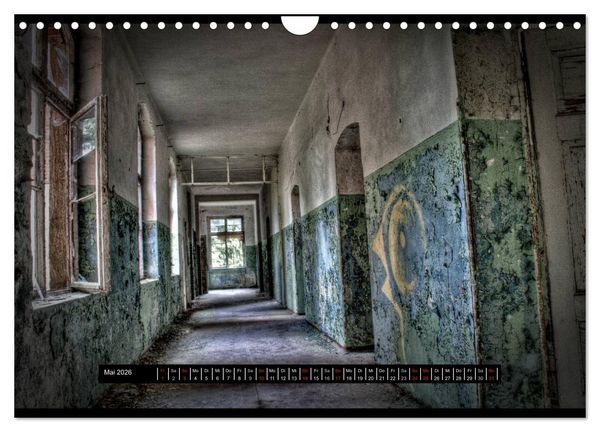 Produktbild: Lost Places, Vergessene Orte / AT-Version (Wandkalender 2026 DIN A4 quer), CALVENDO Monatskalender