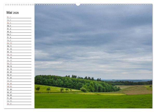 Produktbild: Der Westerwald (hochwertiger Premium Wandkalender 2026 DIN A2 quer), Kunstdruck in Hochglanz