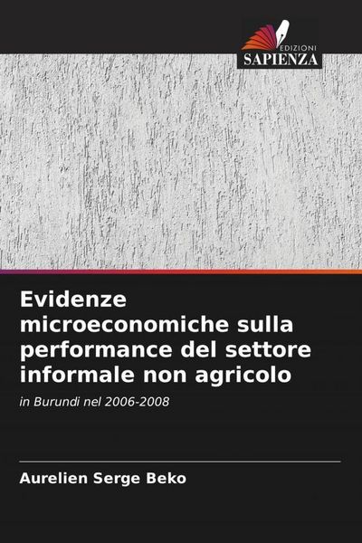 Produktbild: Evidenze microeconomiche sulla performance del settore informale non agricolo