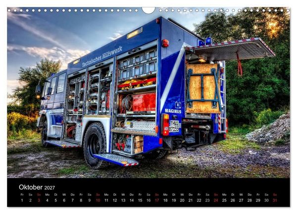 Produktbild: Einsatzfahrzeuge (Wandkalender 2027 DIN A3 quer), CALVENDO Monatskalender