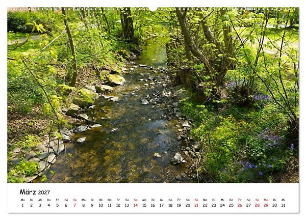 Produktbild: Eschborn Fachwerk und Finanzen (hochwertiger Premium Wandkalender 2027 DIN A2 quer), Kunstdruck in Hochglanz