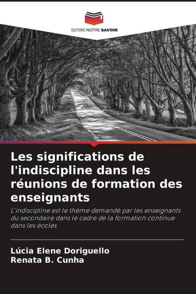 Produktbild: Les significations de l'indiscipline dans les r&eacute;unions de formation des enseignants