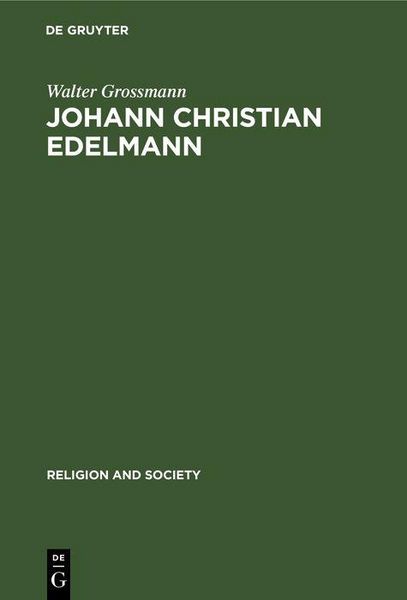 Produktbild: Johann Christian Edelmann