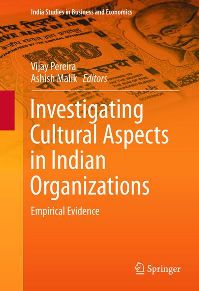 Produktbild: Investigating Cultural Aspects in Indian Organizations