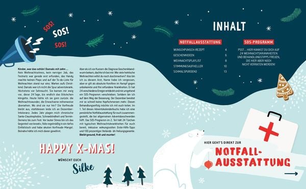 Produktbild: Mein Adventskalender-Buch: SOS Weihnachten!