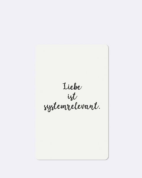 Produktbild: Lunacard Postkarte *Liebe ist