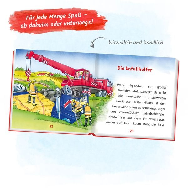 Produktbild: Tr&ouml;tsch Geschichtenbuch Mein klitzekleines Kinderbuch Feuerwehr
