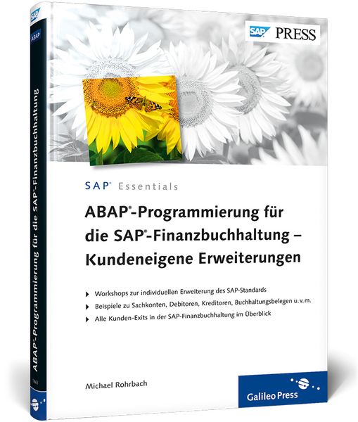 Produktbild: ABAP-Programmierung f&uuml;r die SAP-Finanzbuchhaltung &ndash; Kundeneigene Erweiterungen