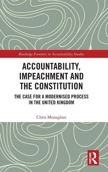 Produktbild: Accountability, Impeachment and the Constitution