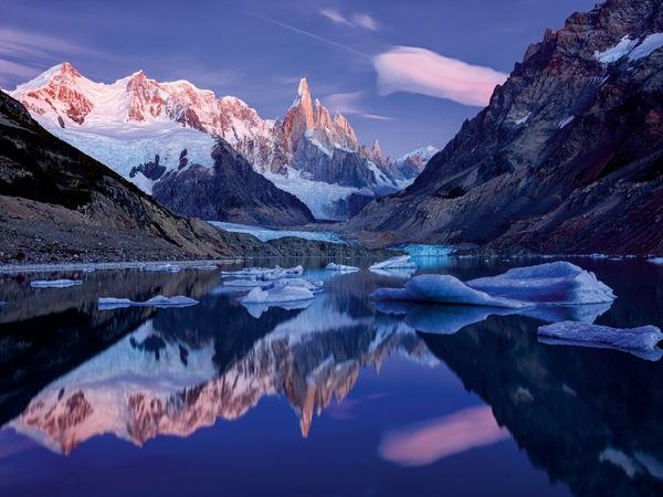 Produktbild: CALVENDO Puzzle Laguna Torre mit Cerro Torre, El Chalt&eacute;n, Patagonien | 1000 Teile Lege-Gr&ouml;&szlig;e 64x48cm Foto-Puzzle f&uuml;r gl&uuml;ckliche Stunden