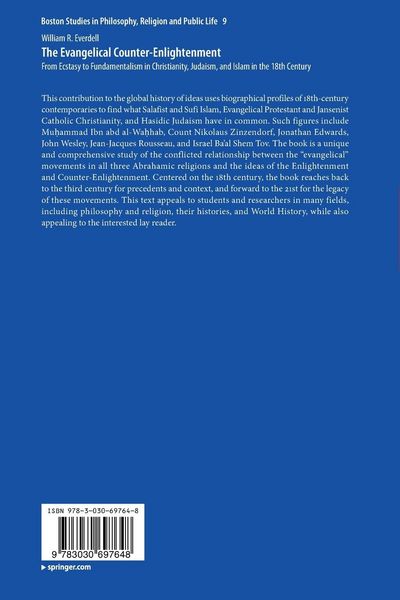 Produktbild: The Evangelical Counter-Enlightenment