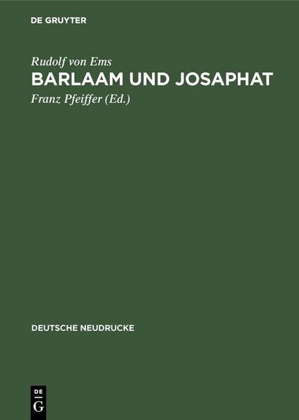 Produktbild: Barlaam und Josaphat