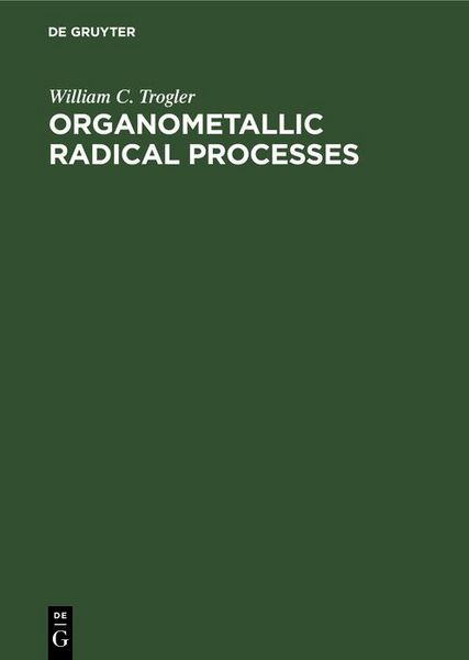 Produktbild: Organometallic Radical Processes