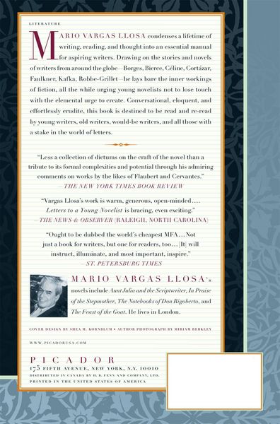Produktbild: Letters to a Young Novelist