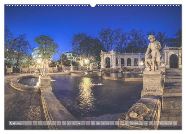 Produktbild: Berlin Citylights (Wandkalender 2026 DIN A2 quer), CALVENDO Monatskalender