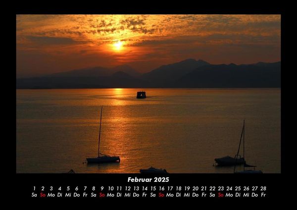Produktbild: Boote 2025 Fotokalender DIN A3