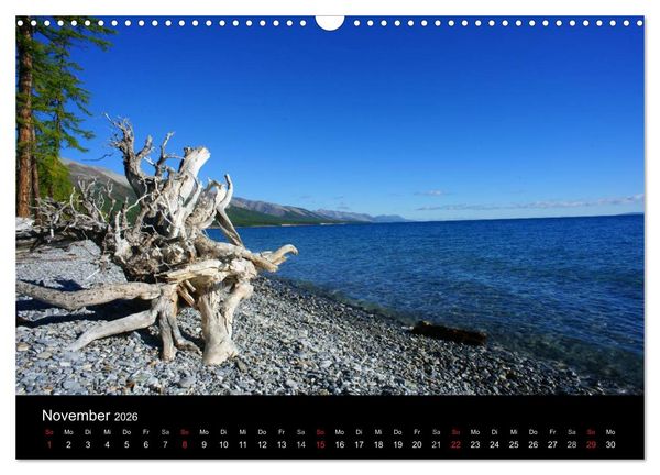 Produktbild: Einsame Mongolei (Wandkalender 2026 DIN A3 quer), CALVENDO Monatskalender