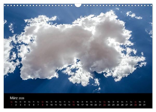 Produktbild: Wolkenmalerei (Wandkalender 2026 DIN A3 quer), CALVENDO Monatskalender