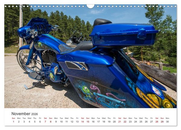 Produktbild: Sturgis - The most famous motorcycle rally in the world (Wall Calendar 2026 DIN A3 landscape), CALVENDO 12 Month Wall Calendar