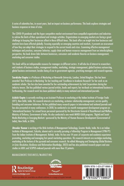 Produktbild: Building Resilience in Global Business During Crisis