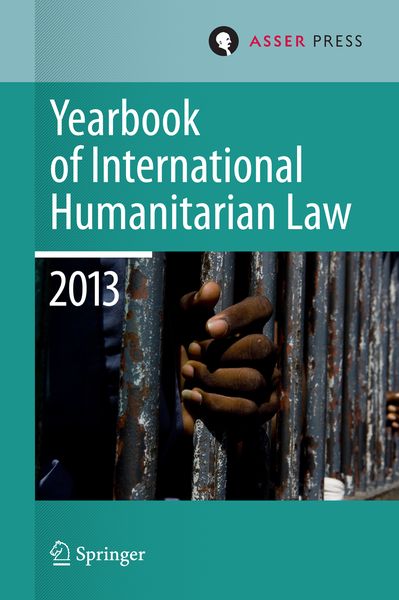 Produktbild: Yearbook of International Humanitarian Law 2013