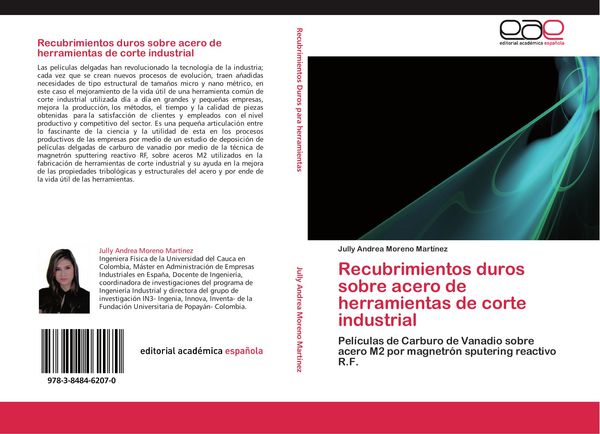 Produktbild: Recubrimientos duros sobre acero de herramientas de corte industrial