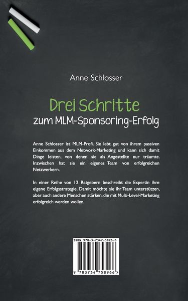 Produktbild: Drei Schritte zum MLM-Sponsoring-Erfolg
