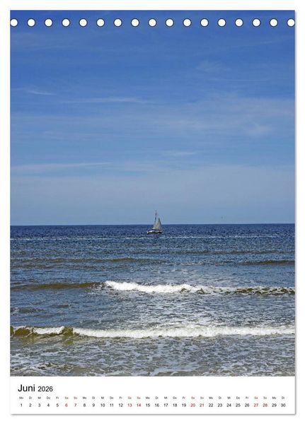 Produktbild: Norderney - Inselliebe (Tischkalender 2026 DIN A5 hoch), CALVENDO Monatskalender