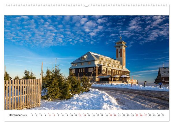 Produktbild: Einblicke in das Erzgebirge (Wandkalender 2026 DIN A2 quer), CALVENDO Monatskalender