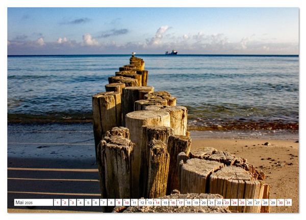 Produktbild: Sch&ouml;nes Mecklenburg-Vorpommern - Landschaften am Meer (hochwertiger Premium Wandkalender 2026 DIN A2 quer), Kunstdruck in Hochglanz