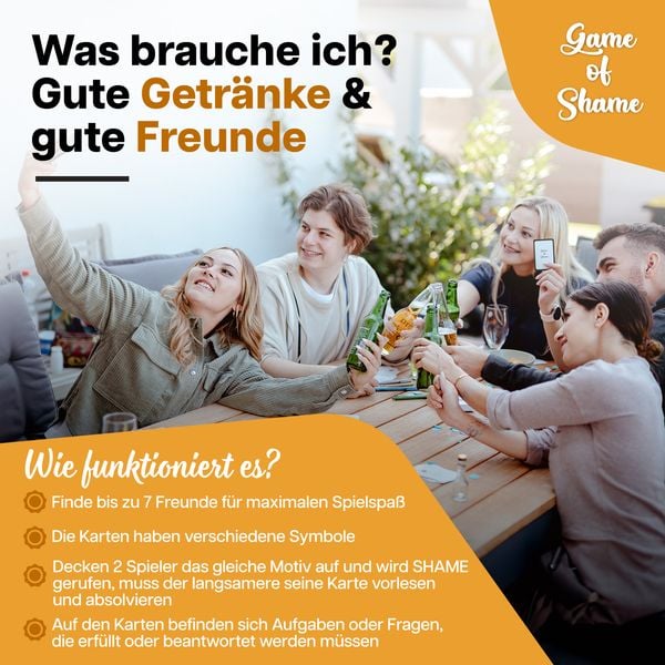 Produktbild: Game of Shame Das Partyspiel