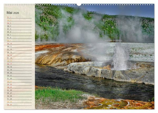 Produktbild: Nationalparks in den USA - wundersch&ouml;n und einmalig (Wandkalender 2026 DIN A2 quer), CALVENDO Monatskalender
