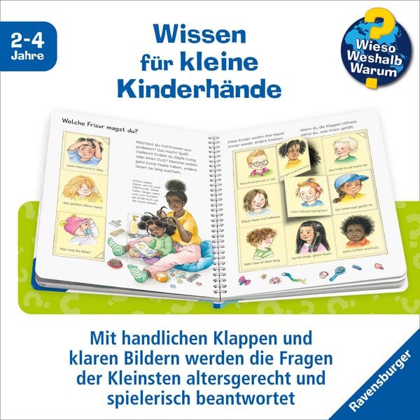 Wieso? Weshalb? Warum? junior, Band 79 - Kämmen, schneiden, Haare waschen