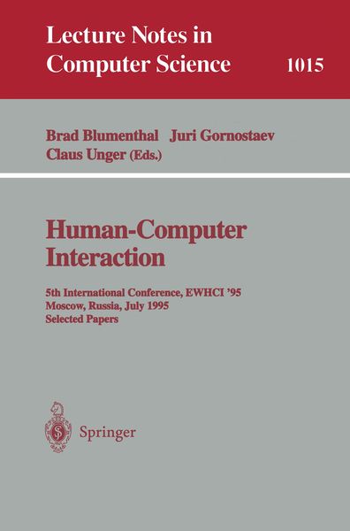 Produktbild: Human-Computer Interaction