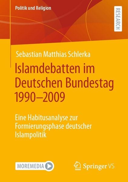 Produktbild: Islamdebatten im Deutschen Bundestag 1990-2009