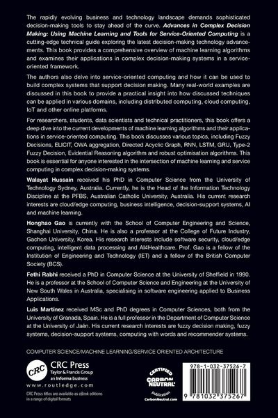 Produktbild: Advances in Complex Decision Making