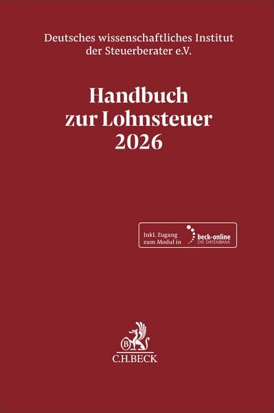 Produktbild: Handbuch zur Lohnsteuer 2026. LSt 2026