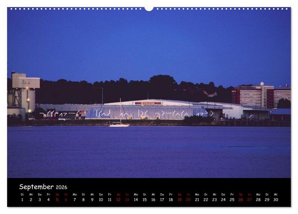 Produktbild: Kiel - Stadt an der F&ouml;rde (hochwertiger Premium Wandkalender 2026 DIN A2 quer), Kunstdruck in Hochglanz