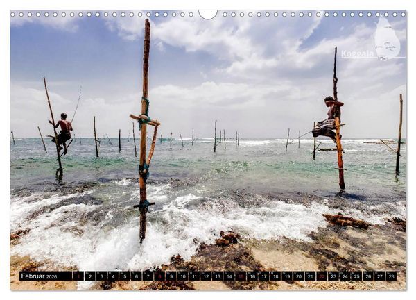 Produktbild: Sri Lanka, eine Reise &uuml;ber die Insel der King Coconut (Wandkalender 2026 DIN A3 quer), CALVENDO Monatskalender