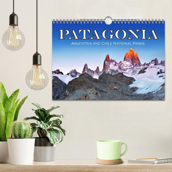 Produktbild: Patagonia, Argentina and Chile National Parks (Wall Calendar 2026 DIN A4 landscape), CALVENDO 12 Month Wall Calendar