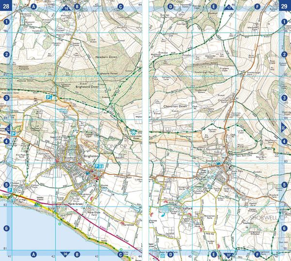 Produktbild: Isle of Wight A-Z Adventure Atlas
