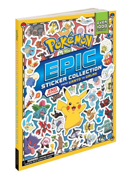 Produktbild: Pokemon Epic Sticker Collection 2nd Edition: From Kanto to Galar