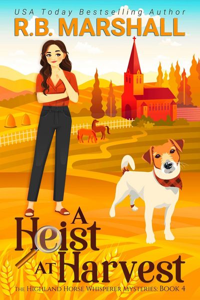 Produktbild: A Heist at Harvest (The Highland Horse Whisperer Mysteries, #4)