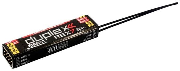 Jeti DUPLEX REX 7 Slim Assist 7-Kanal Empfänger 2,4GHz