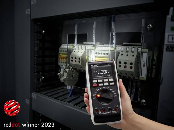 Produktbild: VOLTCRAFT VC891 Hand-Multimeter digital Datenlogger, LoZ CAT III 1000 V, CAT IV 600 V Anzeige (Counts): 60000