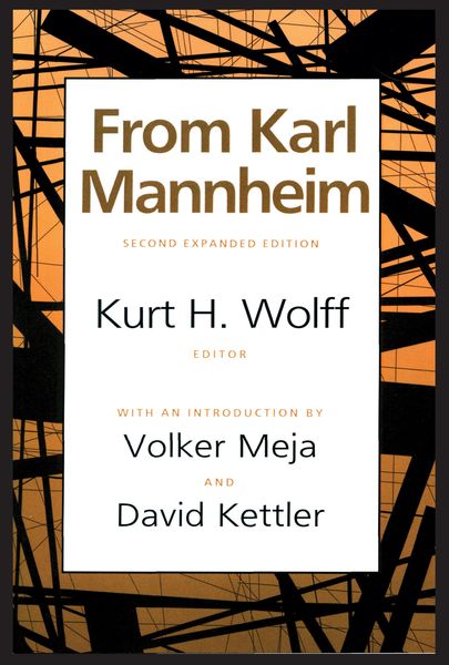 Produktbild: From Karl Mannheim