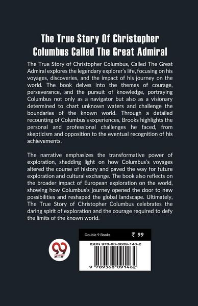 Produktbild: The True Story Of Christopher Columbus Called The Great Admiral