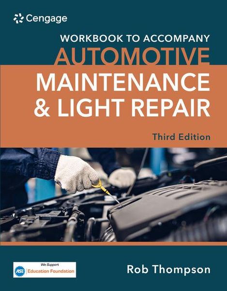 Produktbild: Student Workbook for Automotive Maintenance & Light Repair